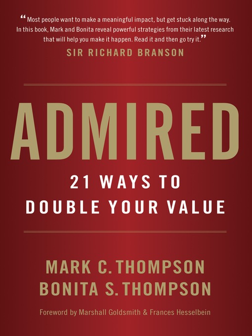 Title details for Admired by Mark C. Thompson - Available